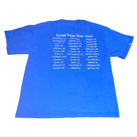 Vintage The Wiggles United States Tour 2004 Shirt Youth Medium ? Y2K Blue 17x20 - Picture 2 of 12